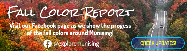 Fall Color Report information for the Munising area.